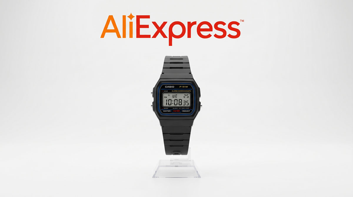 Casio F-91W vásárlási útmutató az AliExpressen – Magyar vevőknek