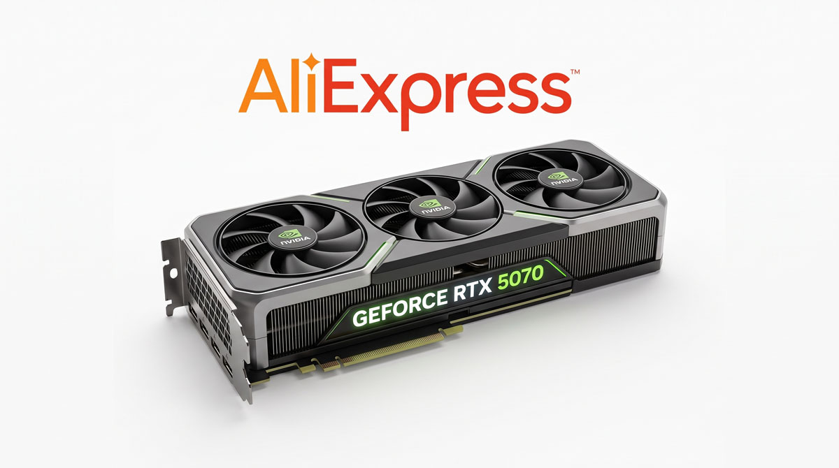 NVIDIA GeForce RTX 5070 vásárlási útmutató az AliExpress felületén